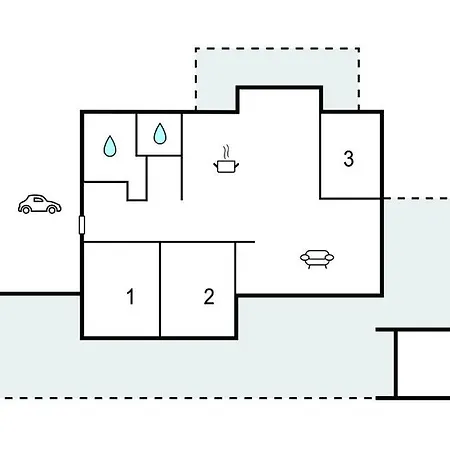 3 Bedroom Lovely In * לוקן